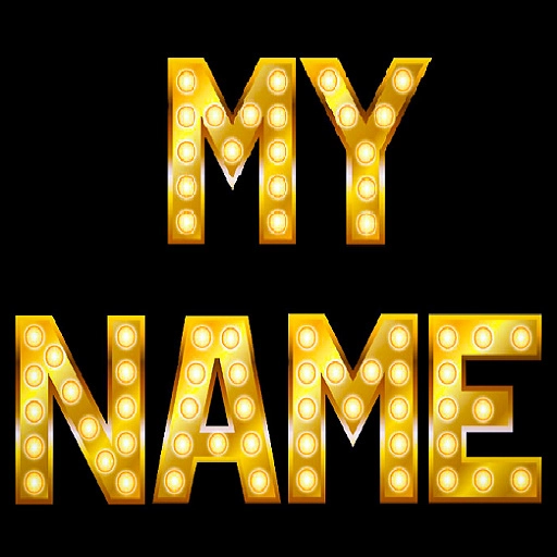 ícone 3D My Name Live Wallpaper