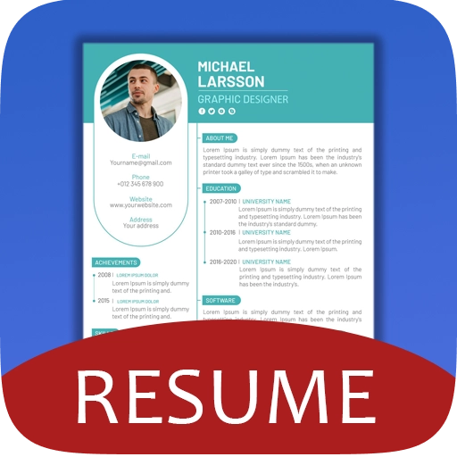 ícone Resume Builder - CV Maker